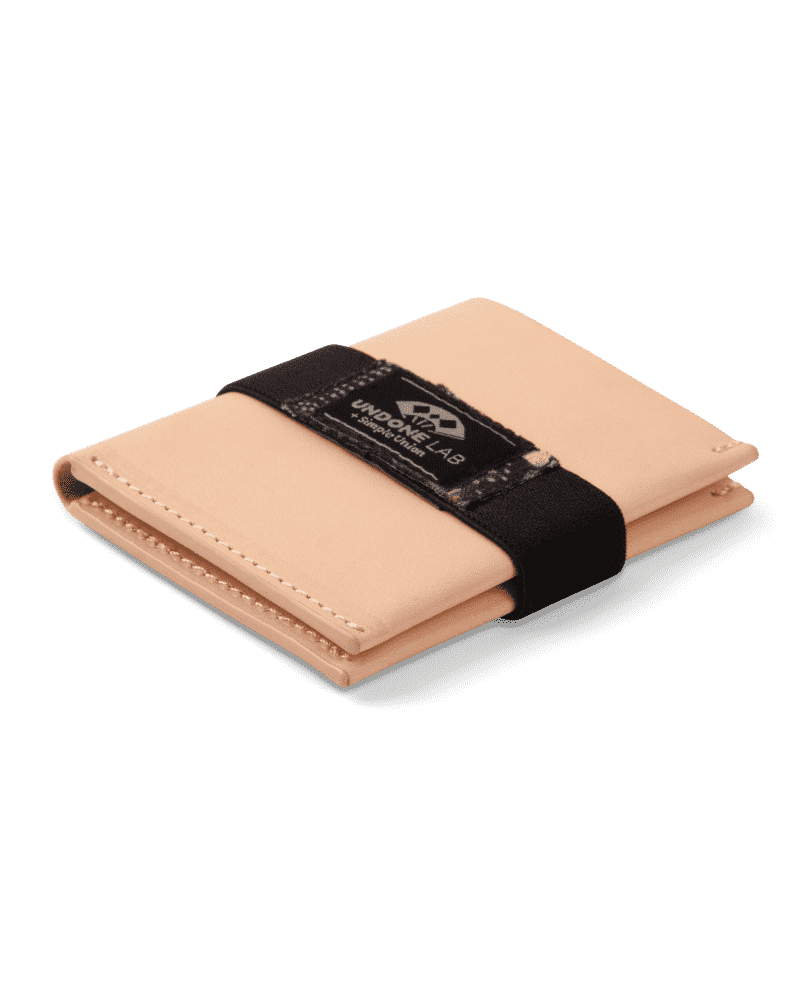 UNDONE LAB + Simple Union: Card Wallet (Tan) - UNDONE Watches